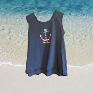 LIFE IS GOOD Breezy Tank Top  (L)  **BRAND NEW**